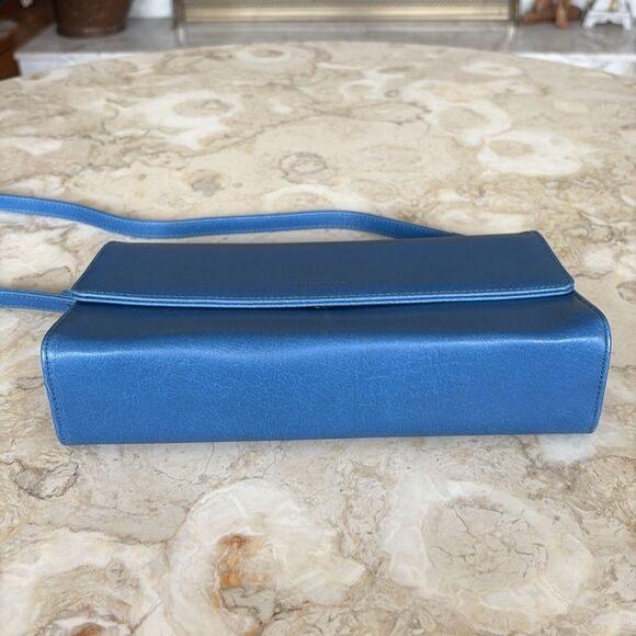 NWOT Matt & Nat DREWLG Large Vegan Crossbody Bag- Vintage Blue - Picture 7 of 16